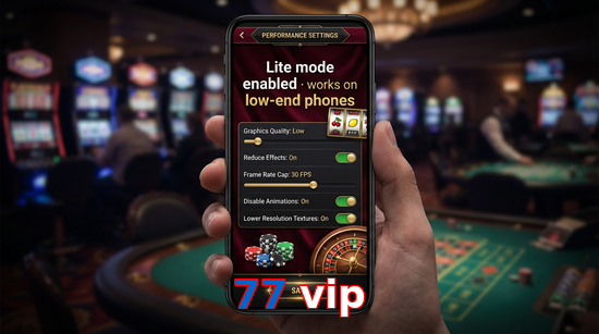 Payment and PKR controls in 77 Vip