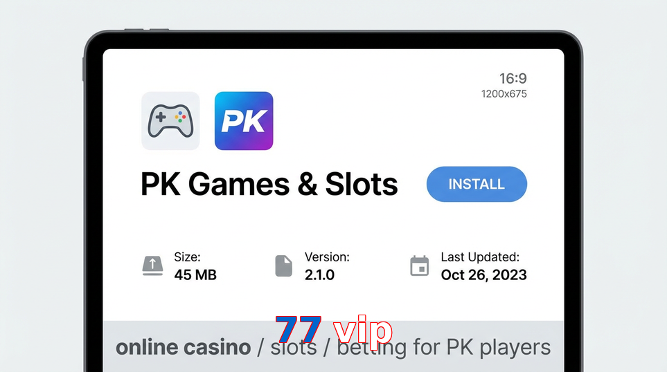 Game list for 77 Vip gameapk section